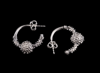 Sofic S. Earrings Jedna Jagoda silver